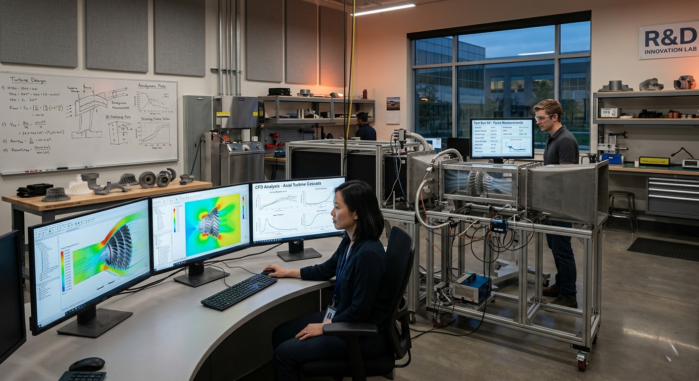 CFD computational fluid dynamics simulation for Steelco Power wind turbine validation